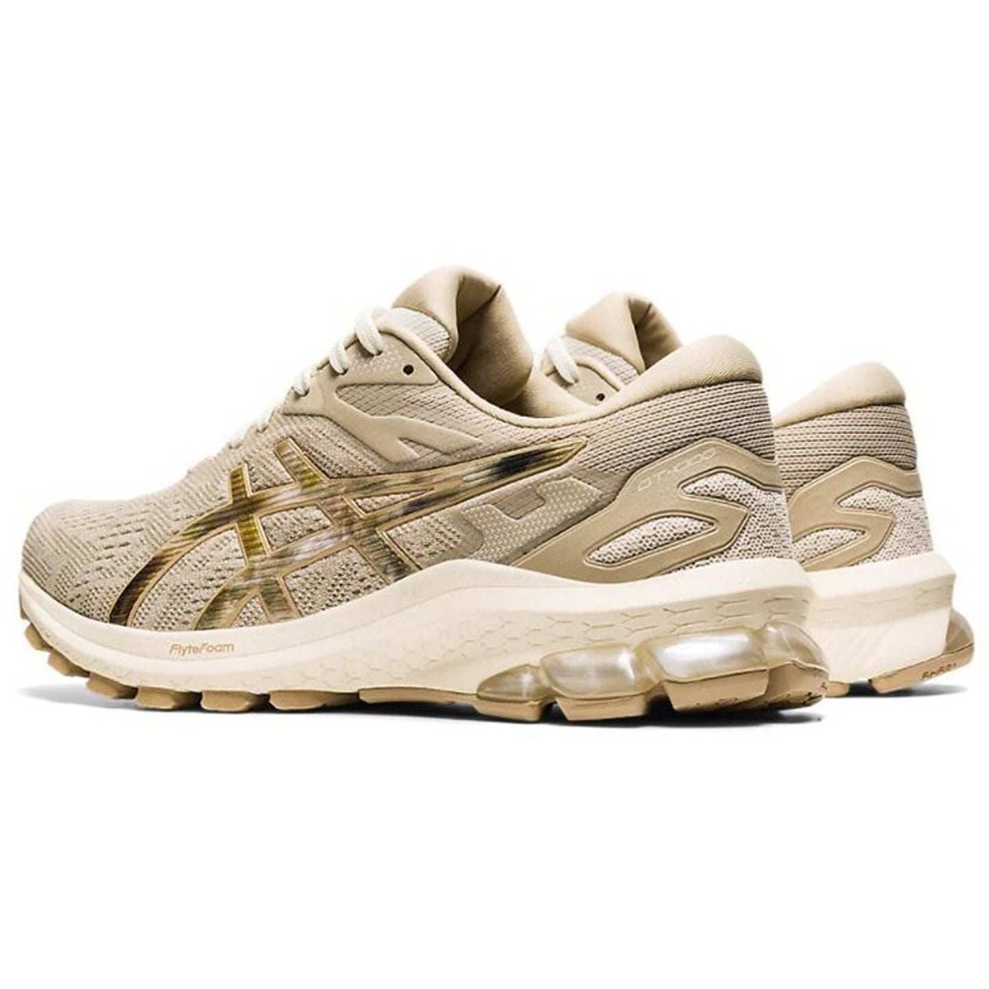 ASICS GT-1000 10 Women's Running Shoes Cream/Putty Size 8 M