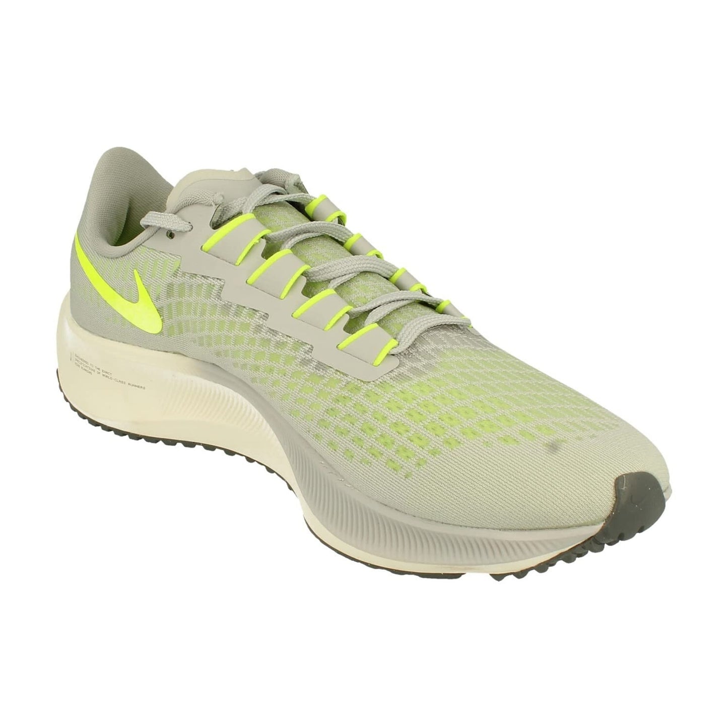 Nike Air Zoom Men's Pegasus 37 Grey Fog VoltSmoke Grey sail Running Shoe Size 12