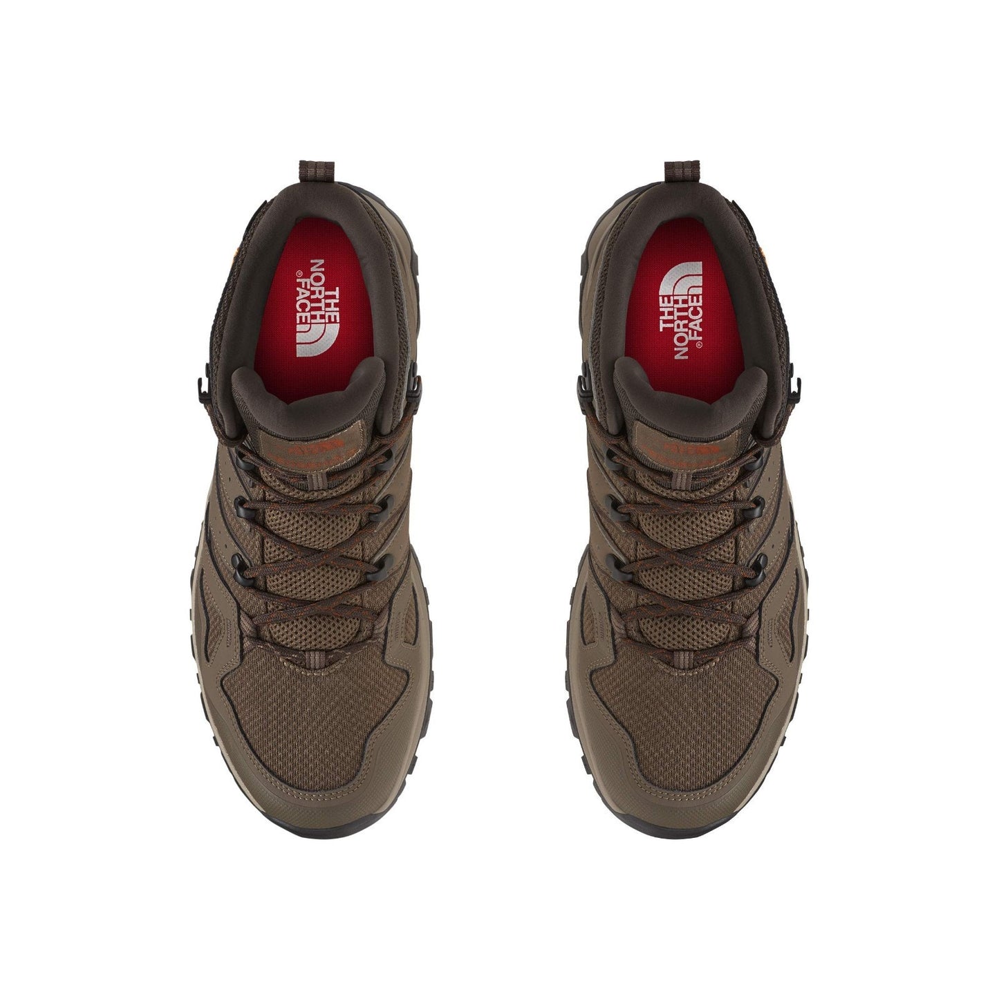 The North Face Women's Hedgehog Fastpack II Mid WP Boot Brown Black 9 M