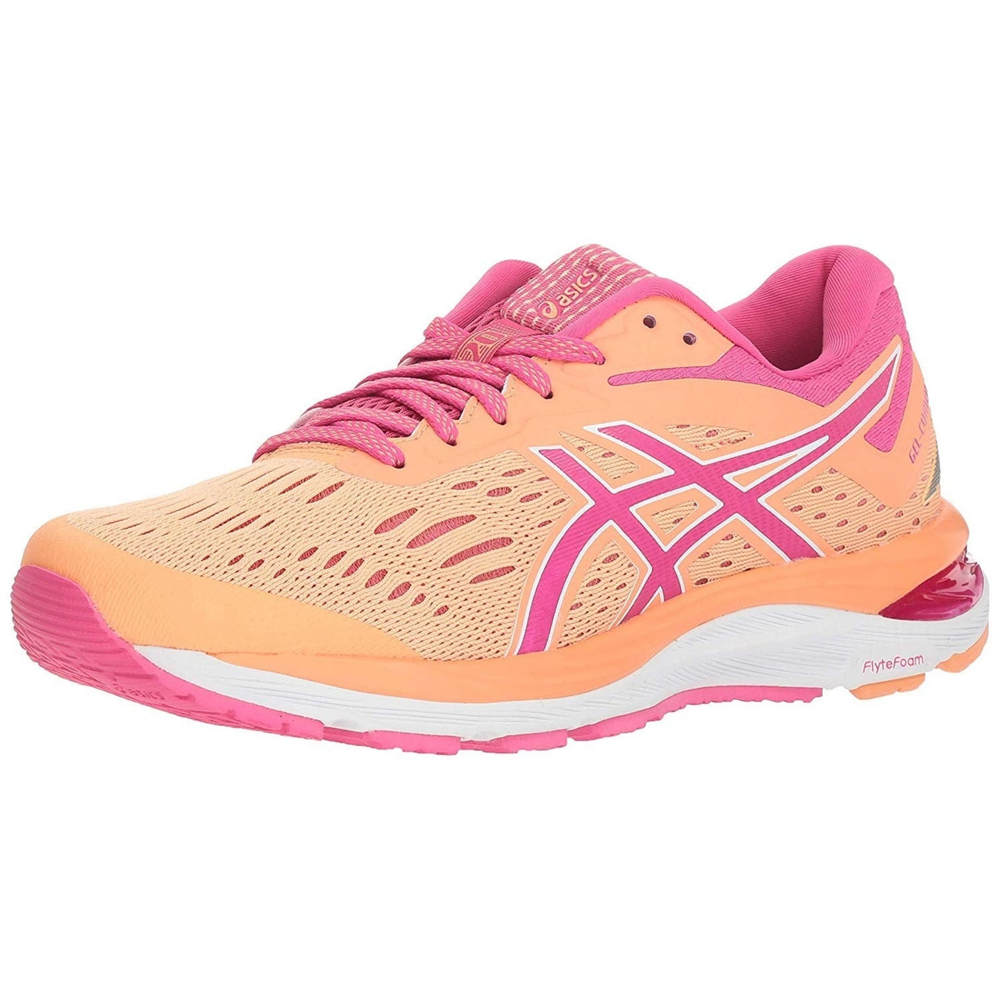 ASICS Gel-Cumulus 20 Women's Running Shoes, Mojave/Fuschia Purple, 11 M US