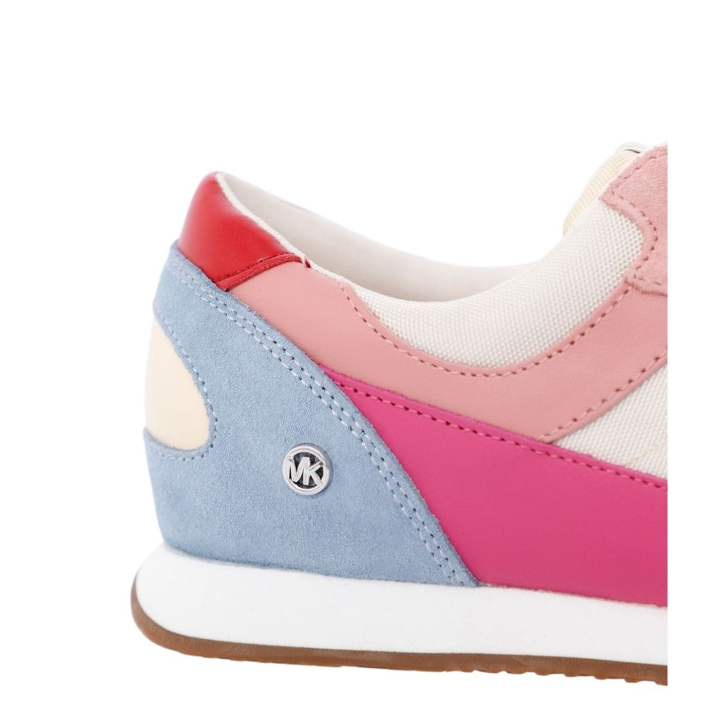 Michael Michael Kors Callan Color-Block Canvas And Leather Sneaker Sz 9.5 M