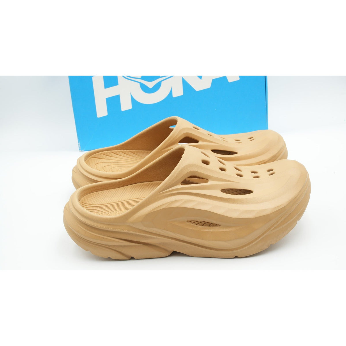Hoka Ora Recovery Mule Unisex Vanilla 1147951 Men’s Size 9 Women’s Size 11