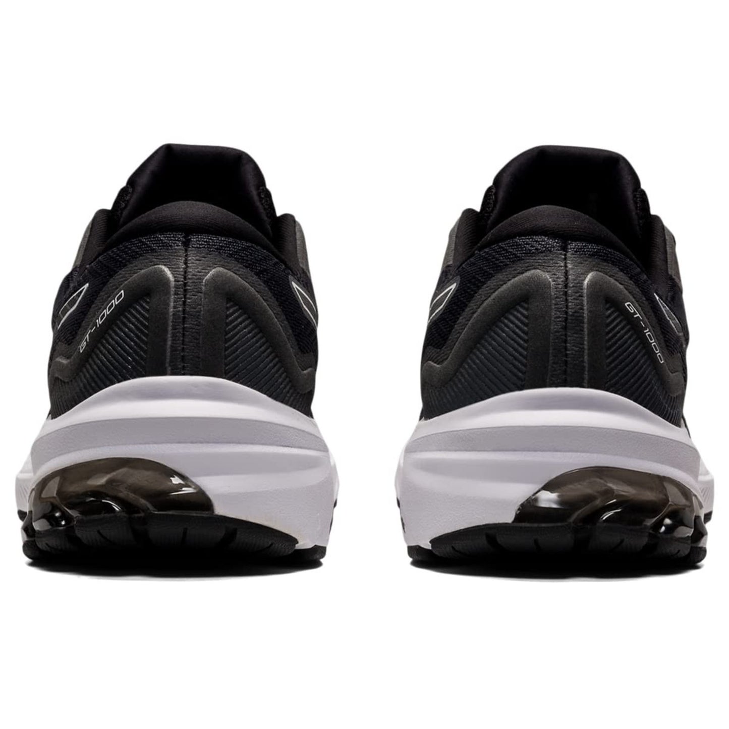 ASICS Women's GT-2000 10 Running Shoes, Black/White Size 5.5 M