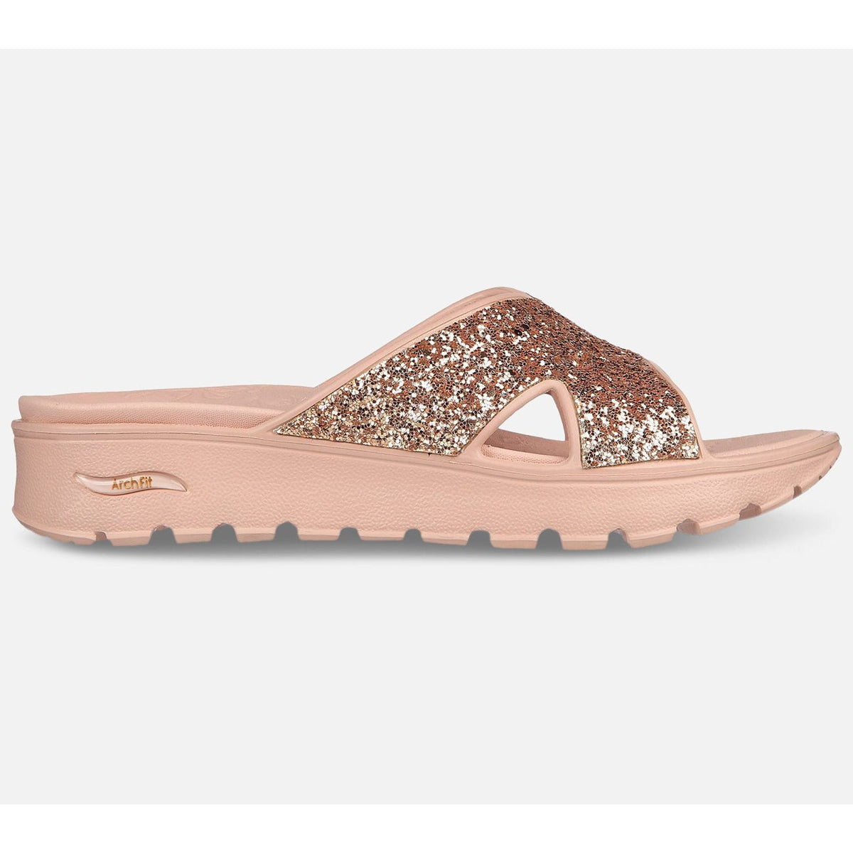 Skechers Foamies Womens Sandal Arch Fit Footsteps Dazzled Girl Sandal 10