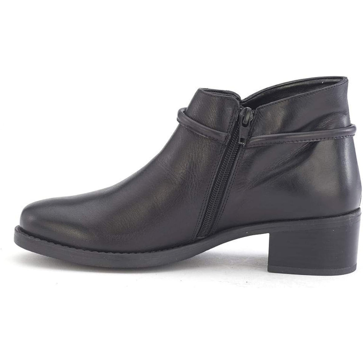 David Tate Miller Women's Ankle Booties Black Calf Skin Size 9.5 M