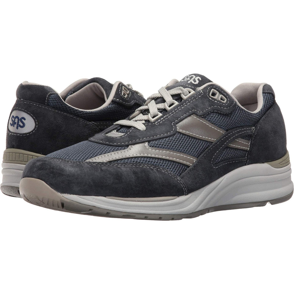 SAS, Journey Mesh Men's Shoe JOURNEY BLUE Blue BLEND Size 12 Slim