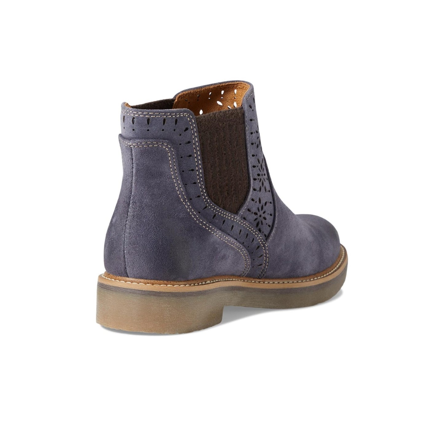 Comfortiva Blue Suede Women's Boots Raya Washed Indigo 9 M