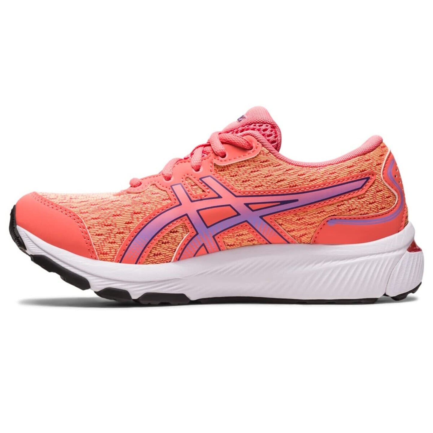 ASICS Kid's Gel-Cumulus 24 Grade School Running Shoes, Papaya/Dusty Purple 6 B