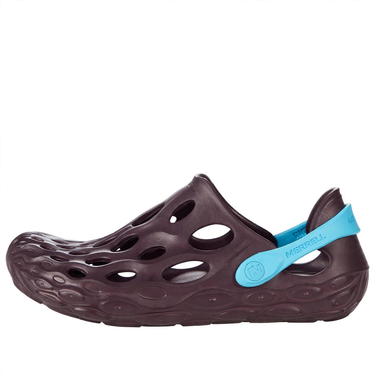 Merrell Hydro Moc Womens Burgundy Blue Water Shoes Size 8 M Slip On