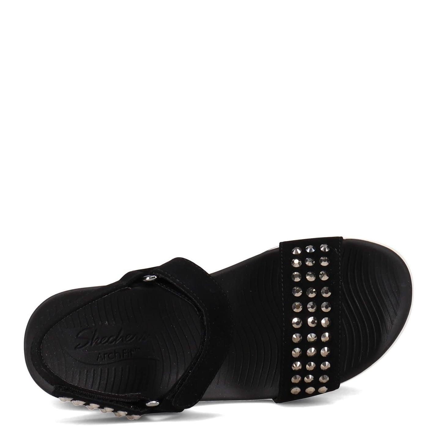 Skechers Arch Fit Going Steady Sunshine Slingback Women's Sandals Black Size 9