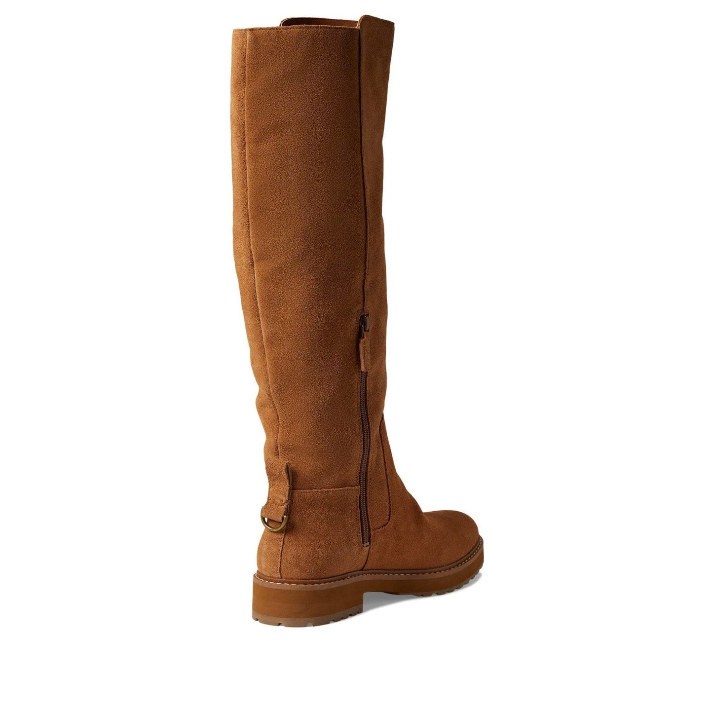 Cole Haan Waterproof Greenwich Tall Boot Golden Honey Suede/Antique size 9 M Cole Haan