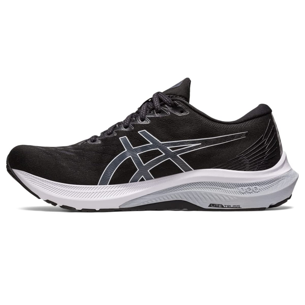 ASICS GT-2000 11 Men's Running Shoes Black/White Size 10 4E - Extra Wide