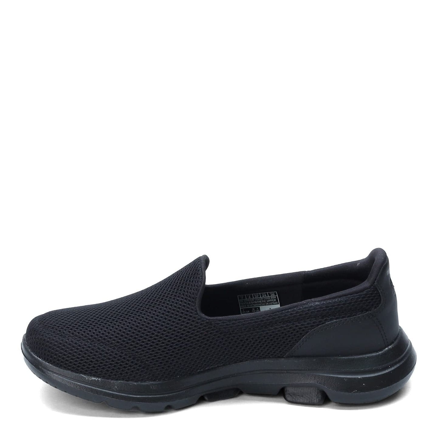 Skechers Go Walk 5 Women's Slip On Shoes, Black & White Size 7 SKECHERS