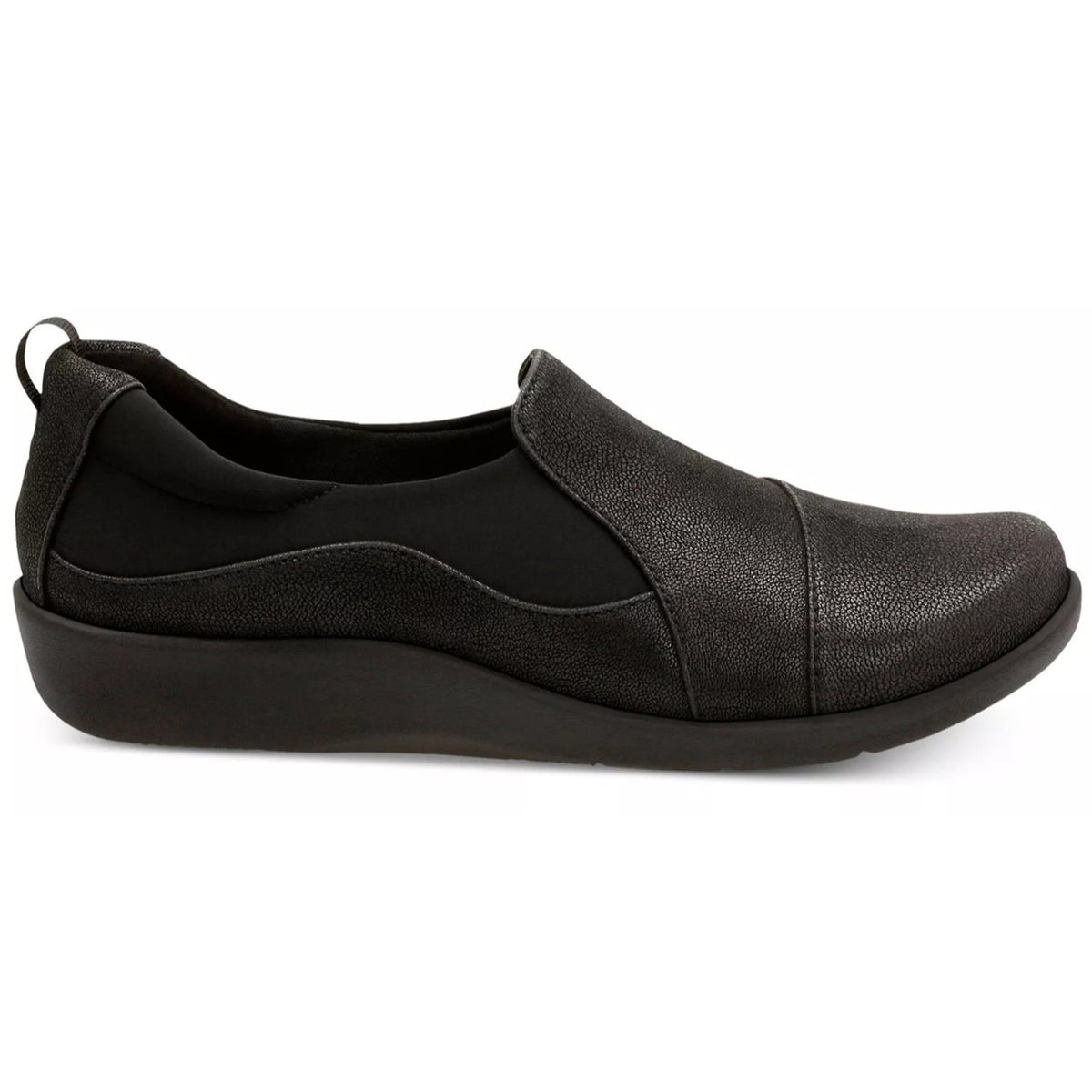 Clarks Cloudsteppers Sillian Paz Loafer Shoes Womens 8 M Casual Black 26120931