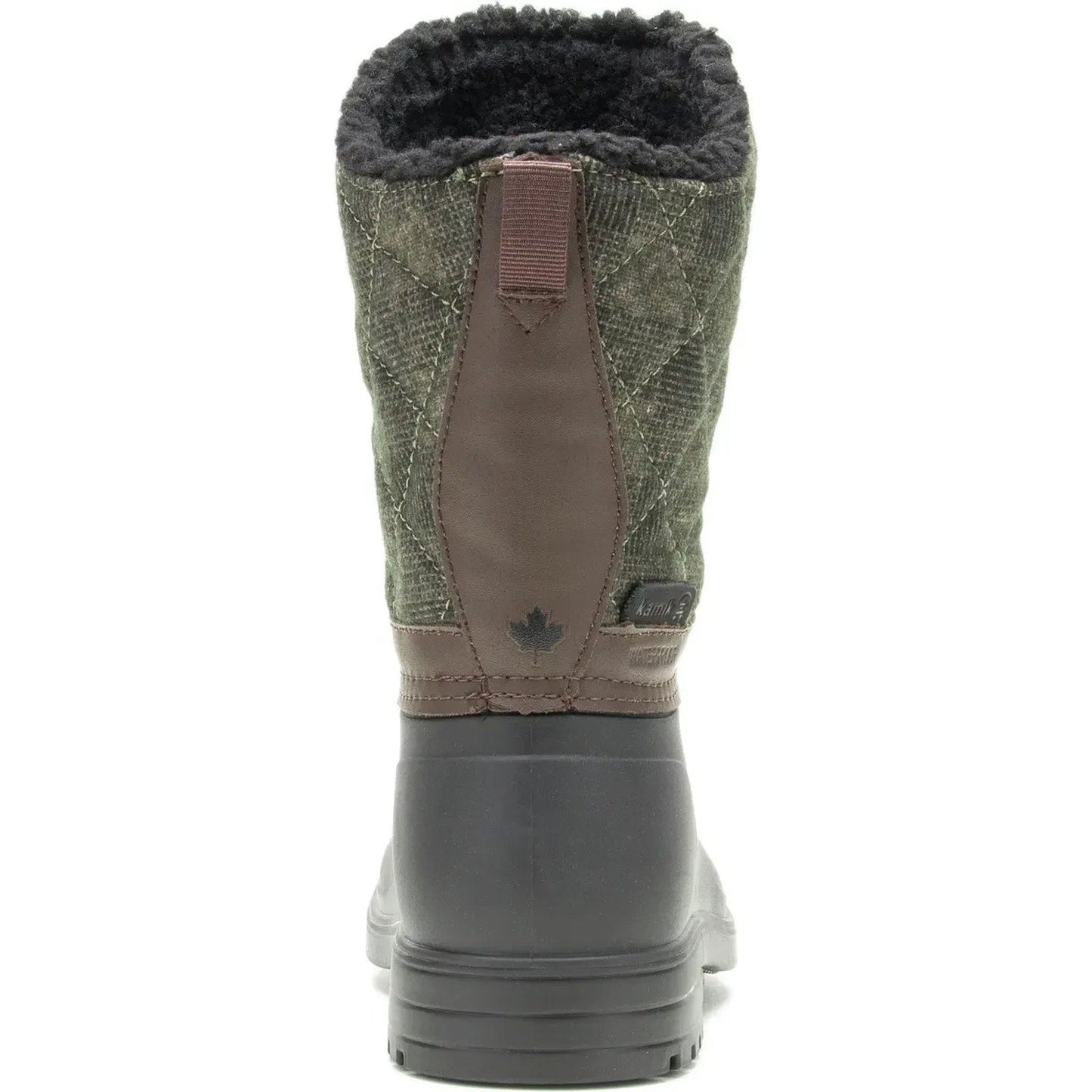 Kamik Stella Java Women's Winter Boots Insulated Black Brown 10 M Kamik
