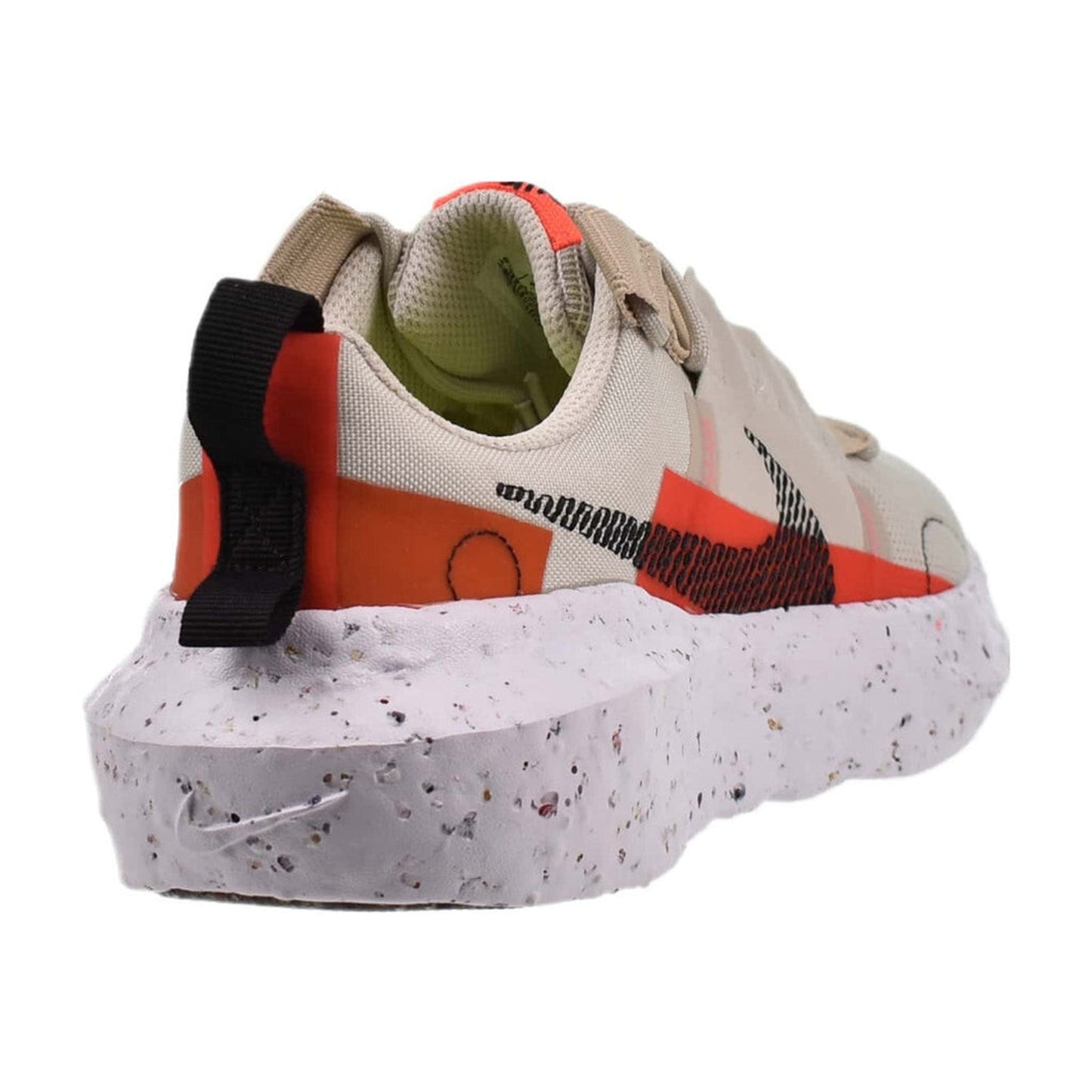 Nike Crater Impact Women's Running Shoe Light Bone Black /Bright Crimson  US 8