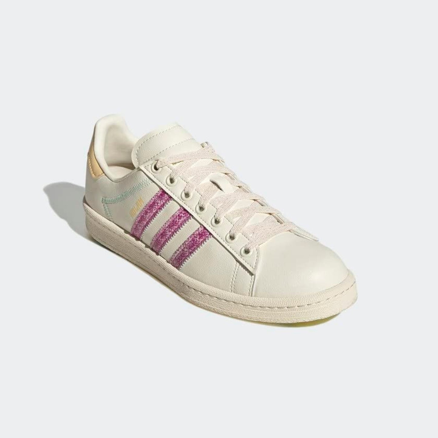 Adidas Campus Kolam ADILICIOUS CITY Cream White Pink Stripes Men’s 10-Women’s 11