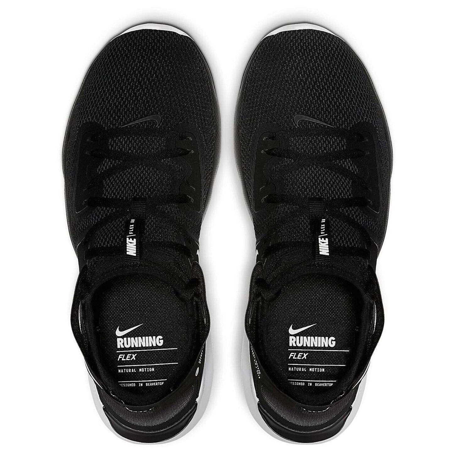Nike Men's Flex 2019 RN Running Shoe Black/White/Anthracite Size 8.5 US