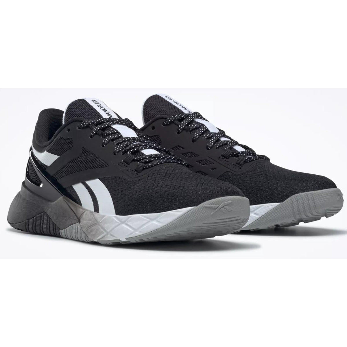 Reebok Unisex Sneaker Nanoflex Parafit TR GX4068 Training Black Grey Size 7.5