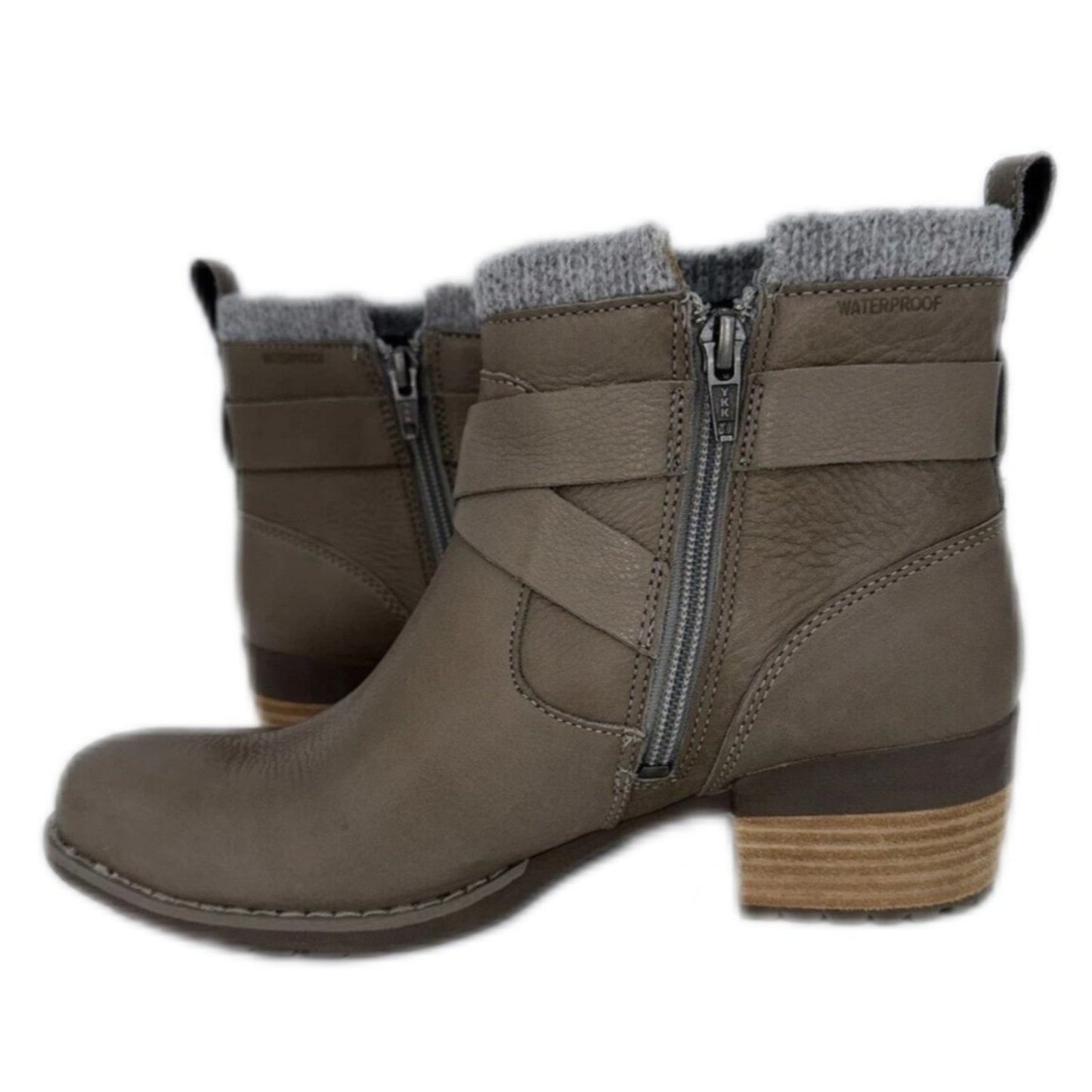 Merrell Womens Size Shiloh II Moon Rock Zip Waterproof Booties 9 M