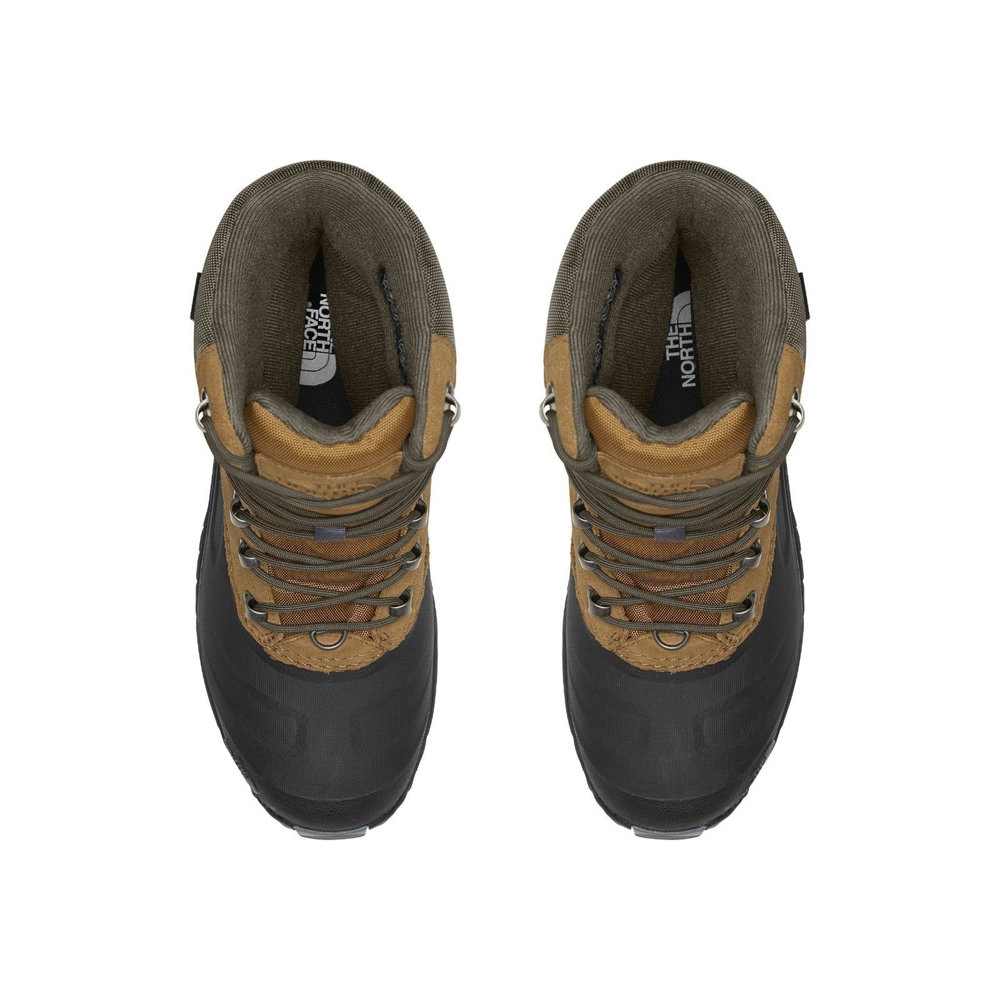 The North Face Men's Chilkat IV, Insulated Boot Brown/Green, 7 M