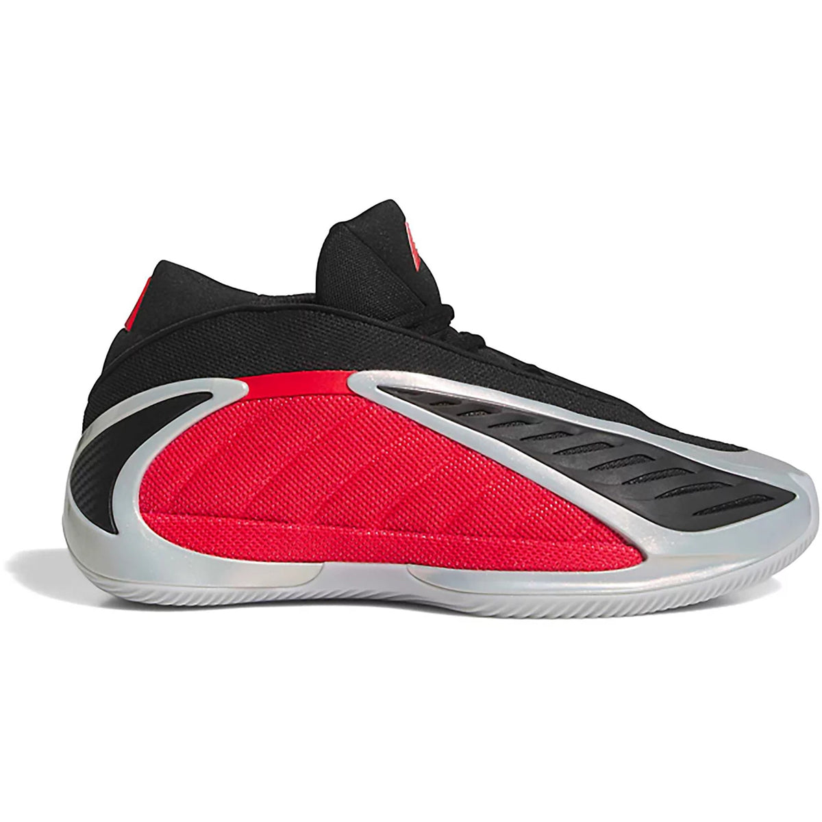 Adidas AE Anthony Edwards 2 Basketball Shoes Silver/Red/Black Men 10.5 Wmn 11.5