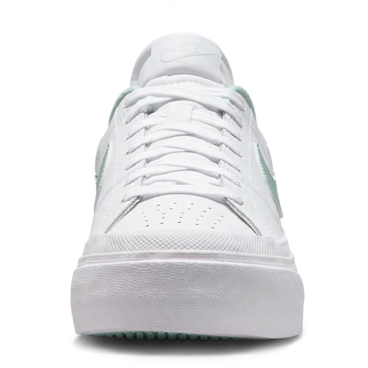Nike Court Legacy Lift Womens Platform Sneakers White Mint Green Size 8