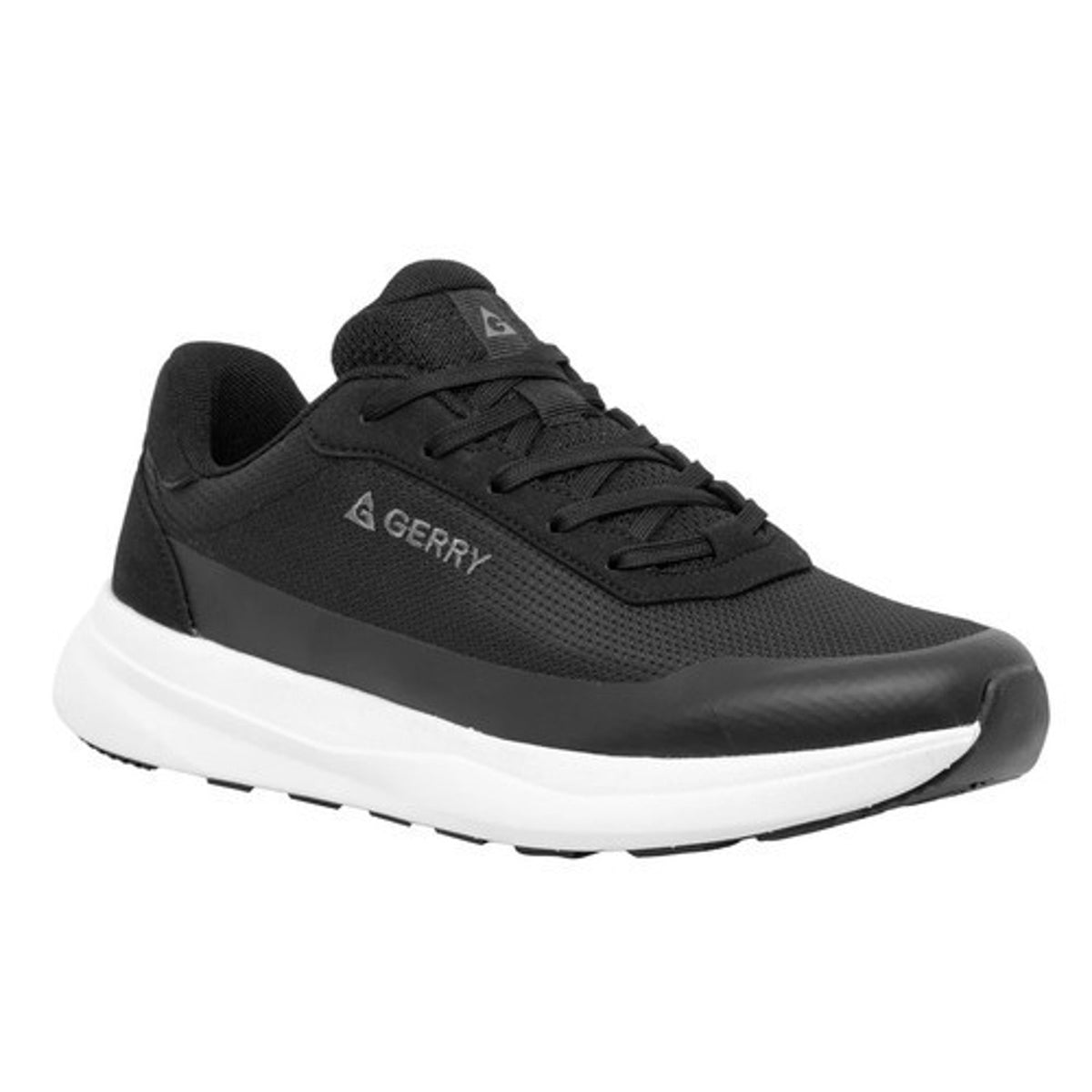 Gerry Creston Men's Running Athletic Shoes Lightweight Black Mesh Size 13
