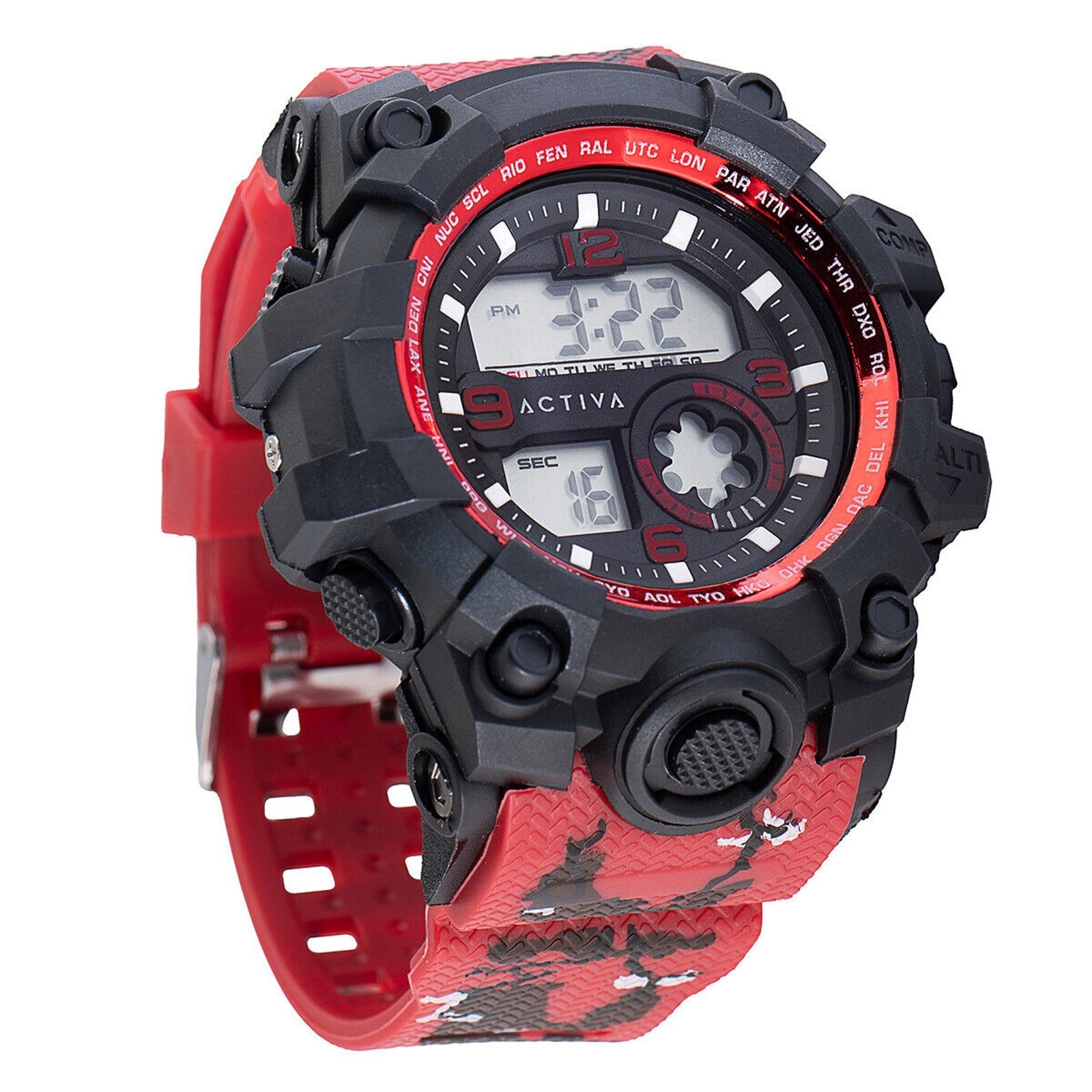 Activa X Invicta Men's Watch - 54.5mm, Red (ACW435-001) Invicta