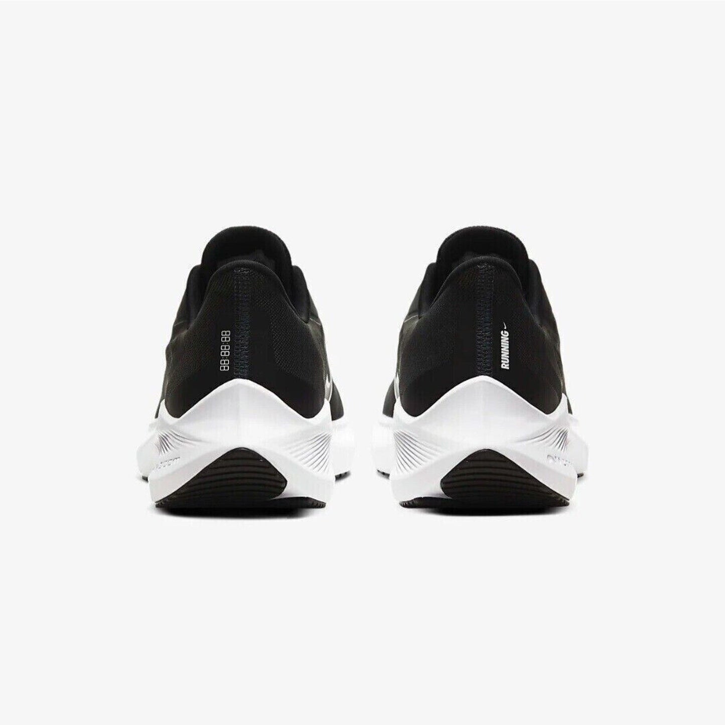 Nike Men's Air Zoom Winflo 7 Running Shoe, Particle Grey/Black-white, 9.5 US