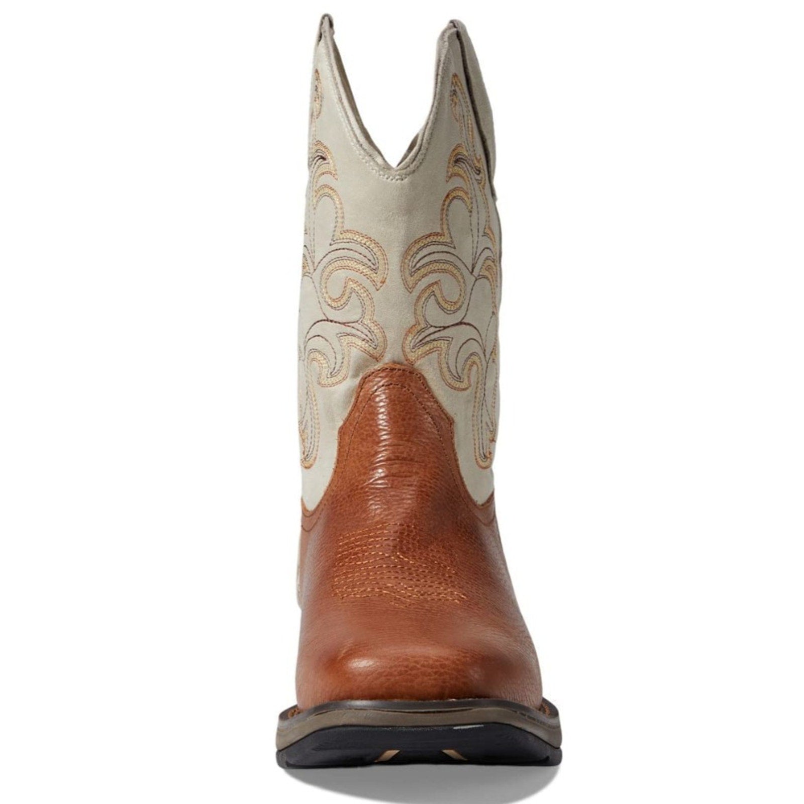 Roper Wilder Embroidered Square Toe Pull On Cowboy Mens Boot Size 9 D Casual Roper