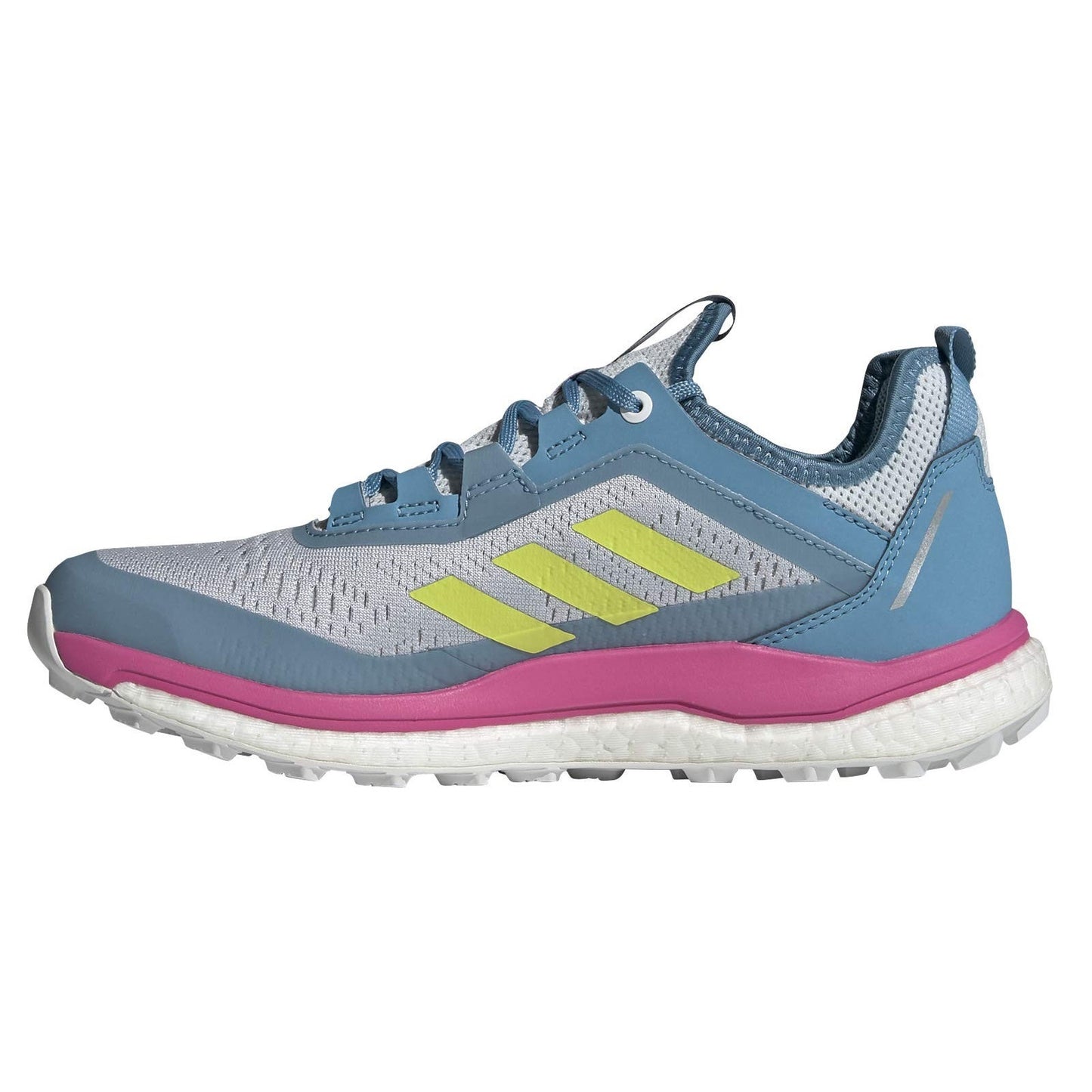 Adidas Terrex Agravic Flow Womens Shoes 9.5 Hazy Blue Running Lace-Up Sneaker