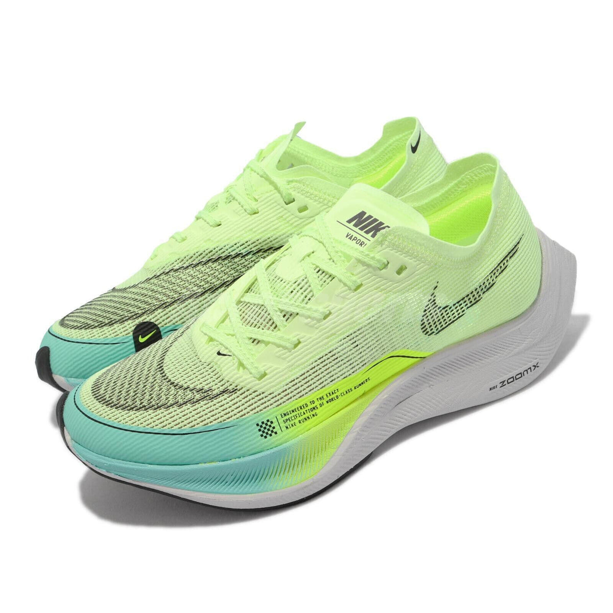 Nike ZoomX Vaporfly NEXT 2 Fast Pack Women's Running shoes Barely Volt Size 6.5