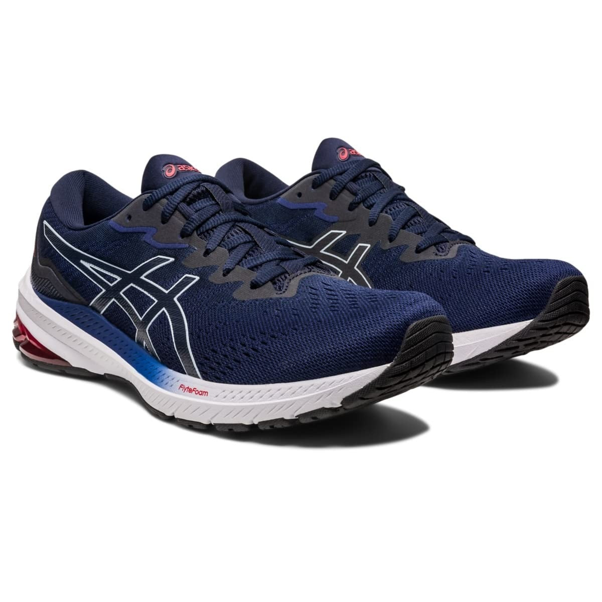 Asics GT-1000 11 Mens Running Shoes, Indigo Blue/Midnight Size 10 4E Extra Wide