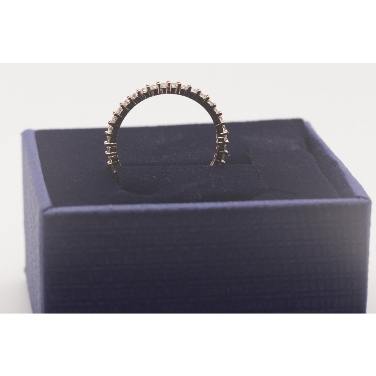 Swarovski Matrix Vittore Ring Circle-Cut Crystals on a Rose Gold Tone Setting 5