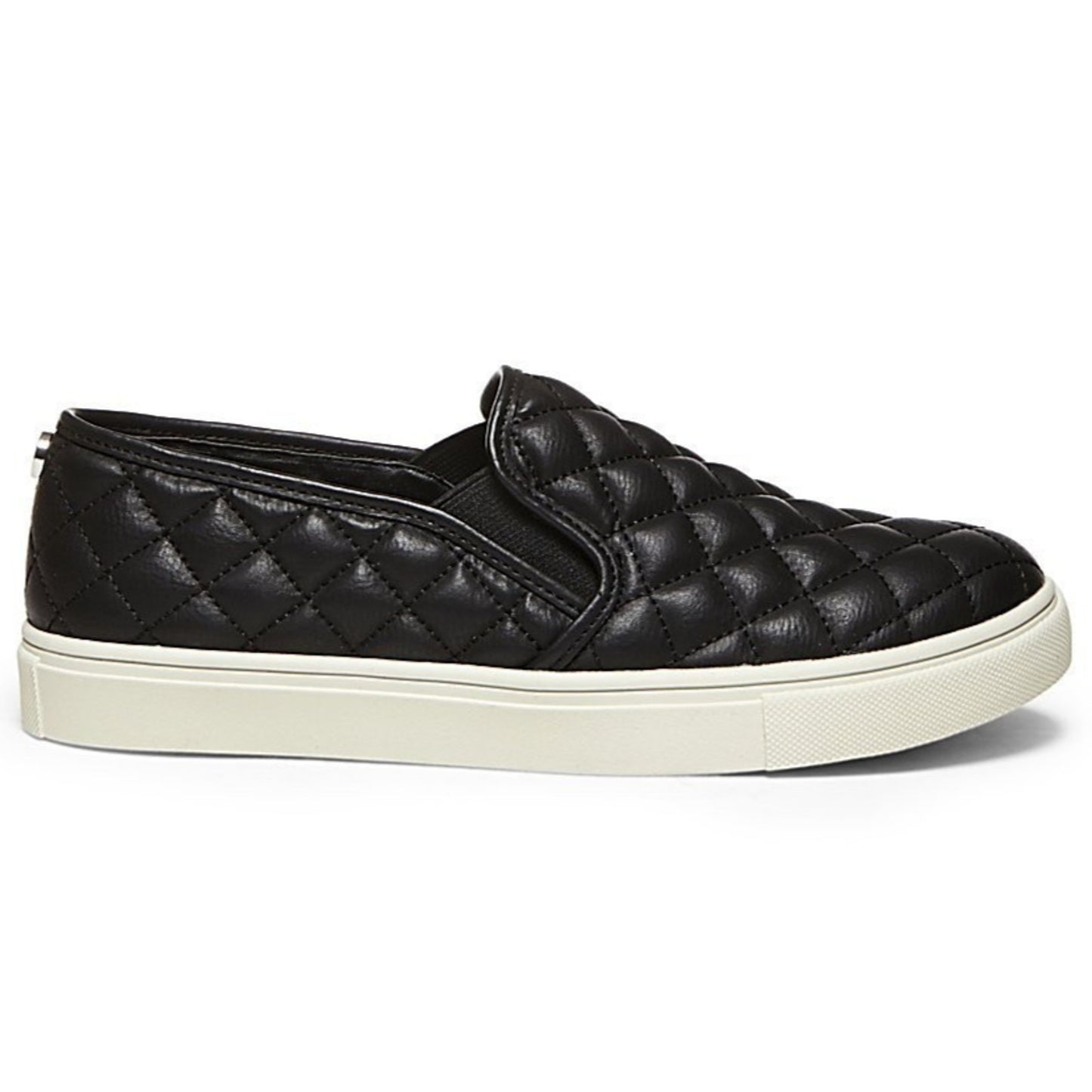 Steve Madden Women's Ecentrcq Slip-On Fashion Sneaker, Black, 9 US