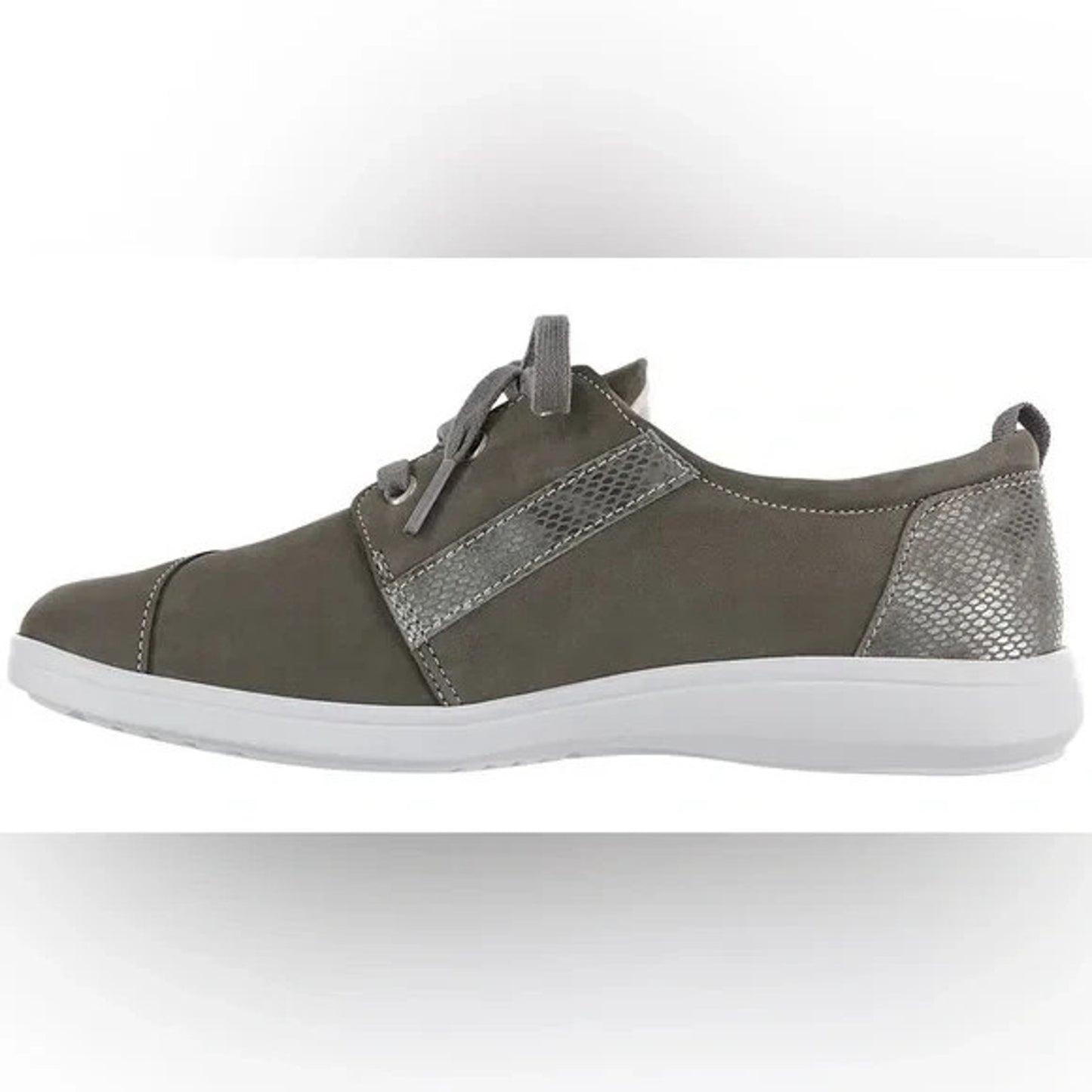 SAS MARNIE GRIS Women's Lace Up Sneaker Gray US Size 9.5 M