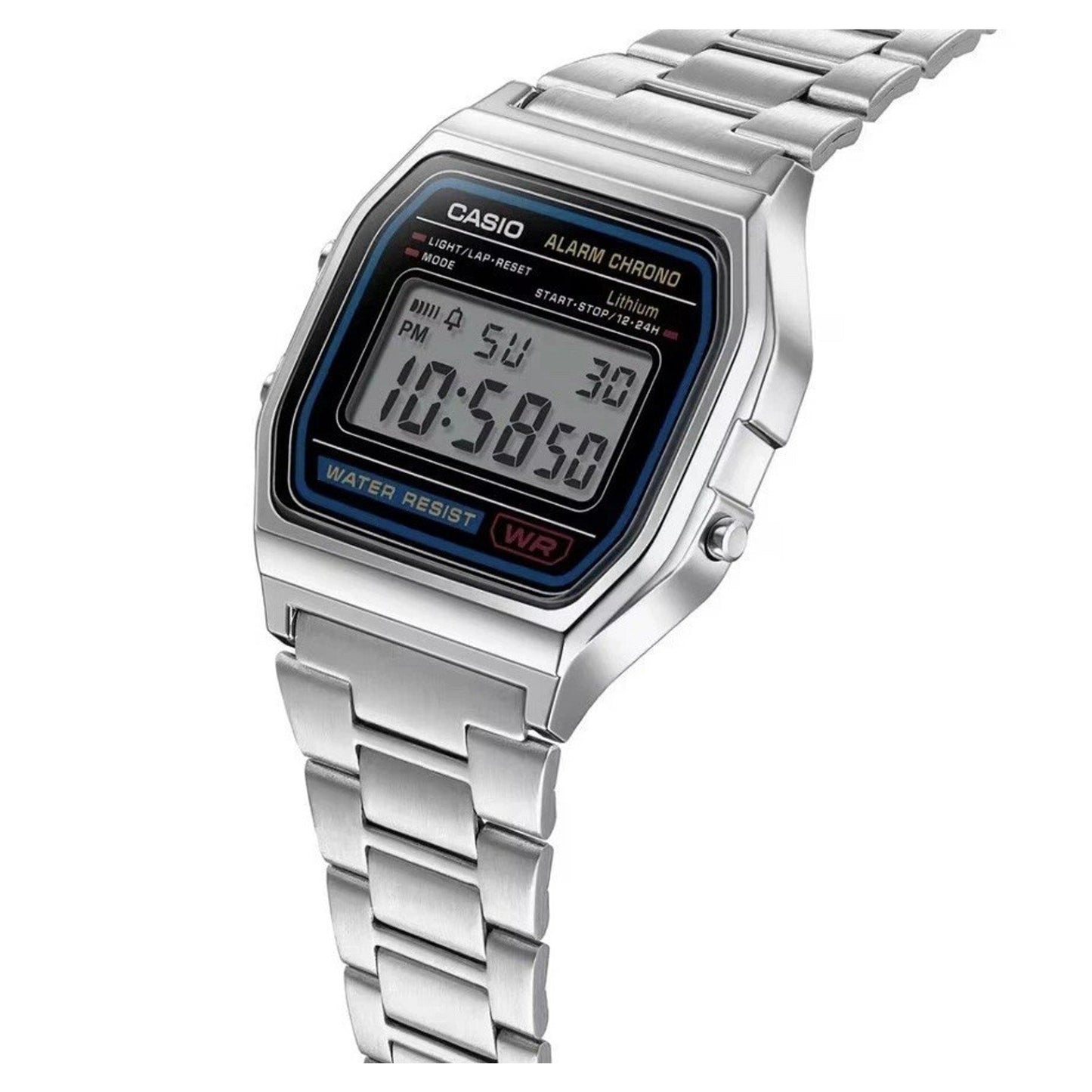Casio A158WA Series | Unisex Digital Watch | Vintage | WR | 100 SEC Stop Watch Casio