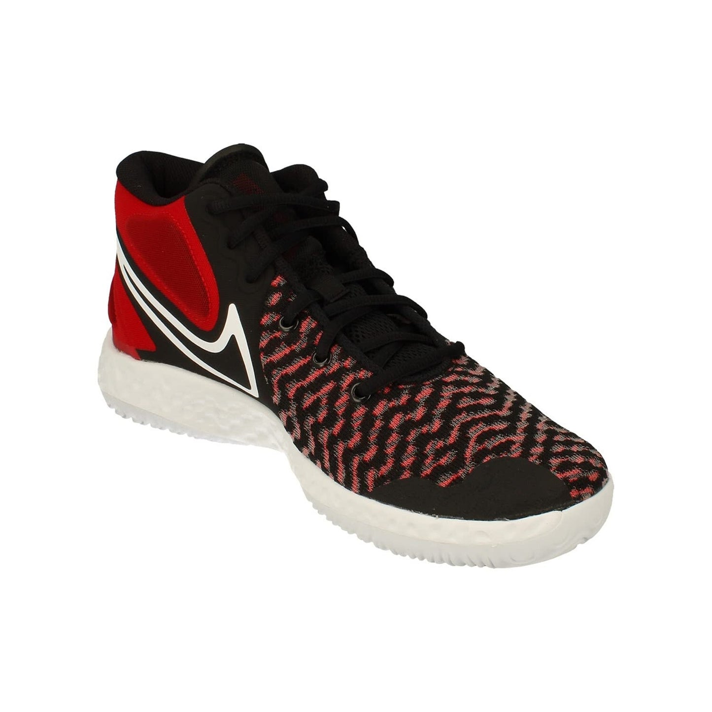 Nike Men's KD Trey 5 VIII Basketball Shoes, Black /Red /White 11.5