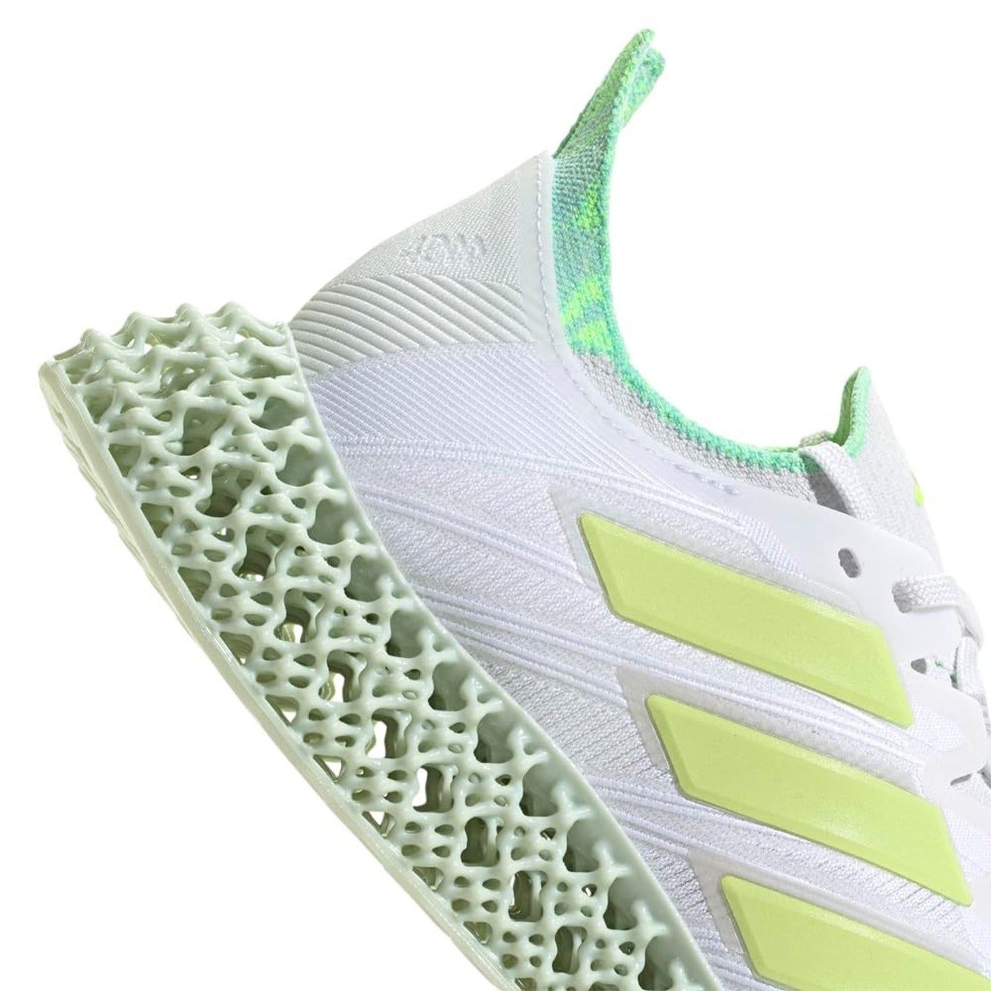 Adidas 4DFWD 4 Womens Running Shoes Size 8.5 White Green JI1456