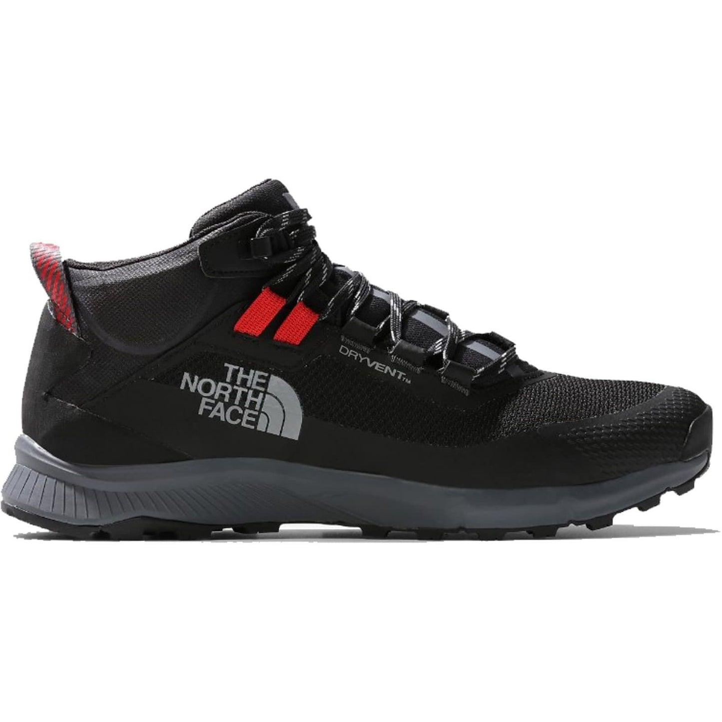The North Face Cragstone Mid WP Hiking Sneaker Men’s TNF Black Vanadis Grey 8 M