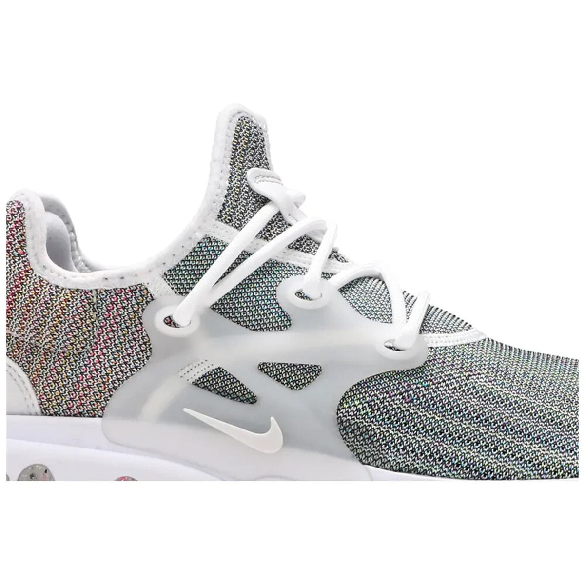 Nike React Presto Flyknit Men's Athletic Sneakers White Gum Brown Shoe Size 9 M