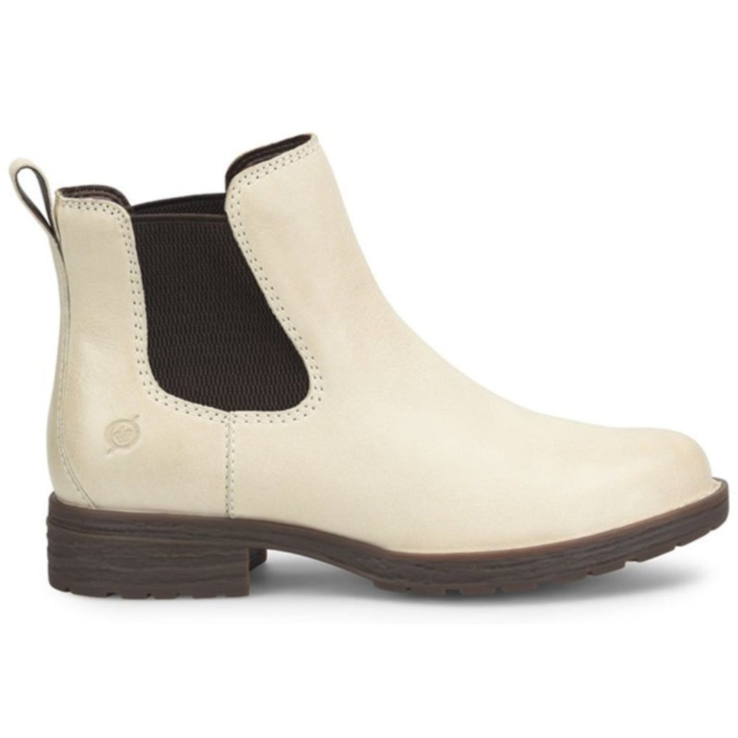 Born Cove Women's Bootie-Waterproof suede Cream Size 8.5 US