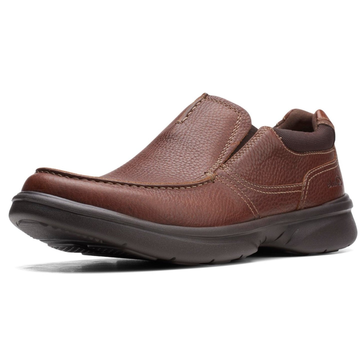Clarks Men's Bradley Free Casual Shoes , Tan Tumbled Leather , 9.5 Wide