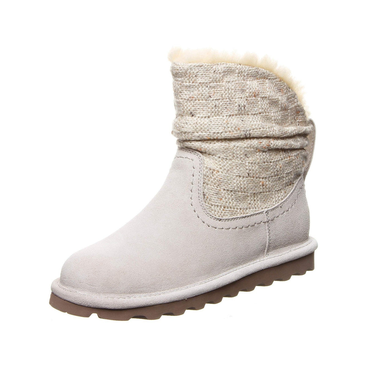 Bearpaw Virginia Bootie with NeverWet Technology Winter White 909 Size 8 M