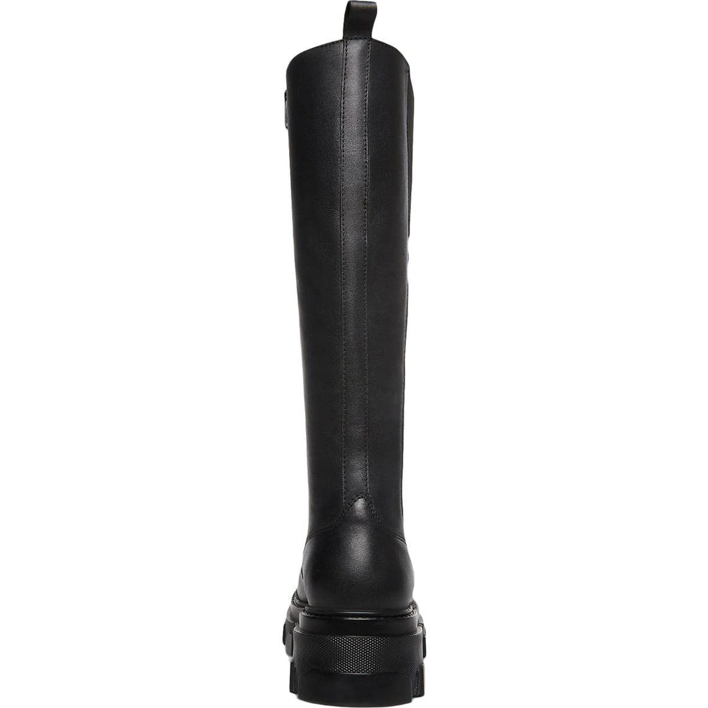 Steve Madden Esma knee high boots black leather PLATFORM Size 7 M