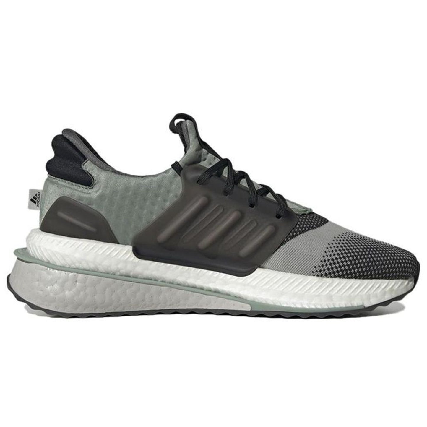 Adidas Performance X PlrBoost Running Shoes Mens 11.5 M Grey Silver Green