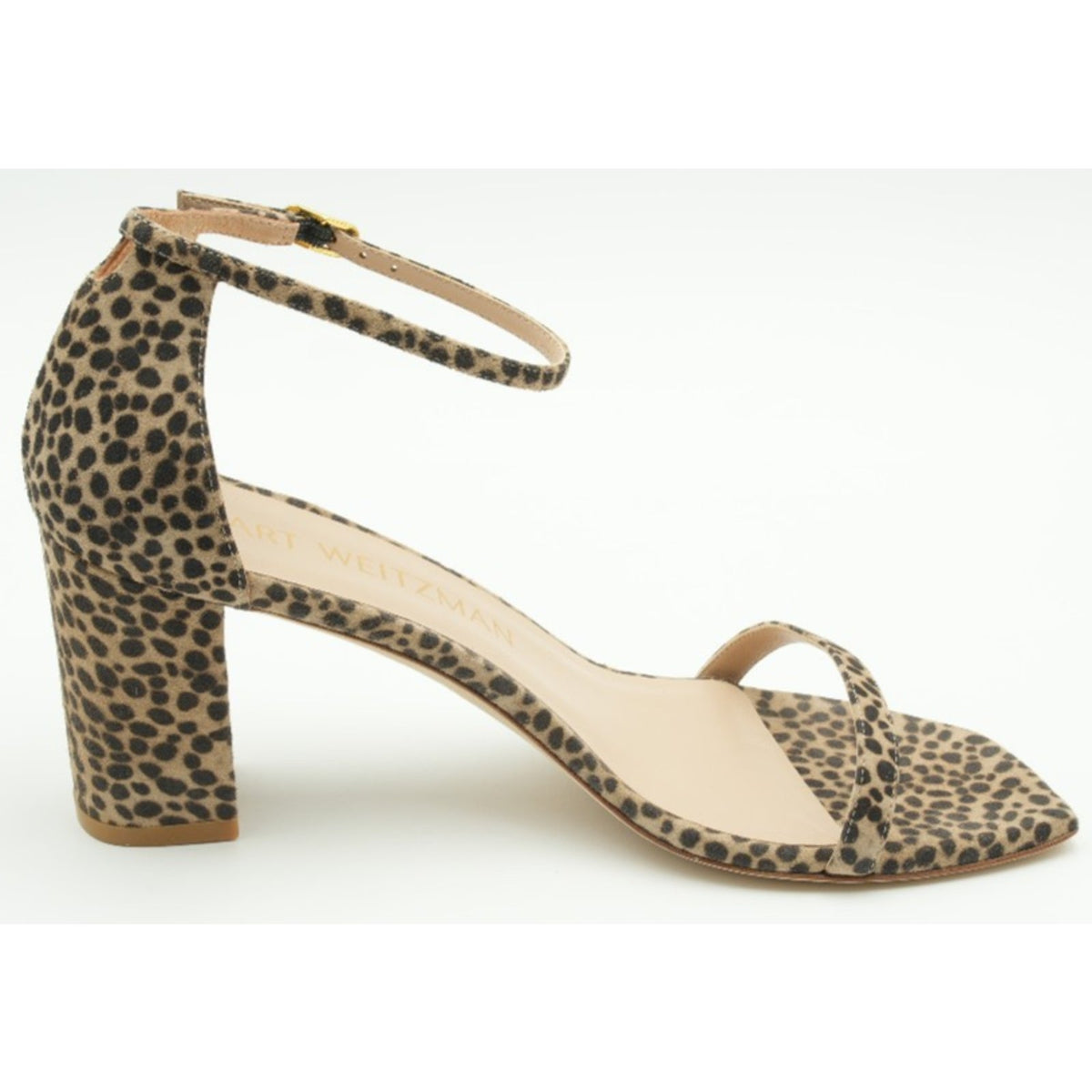 Stuart Weitzman Amelina Block sandal leopard print Size 9