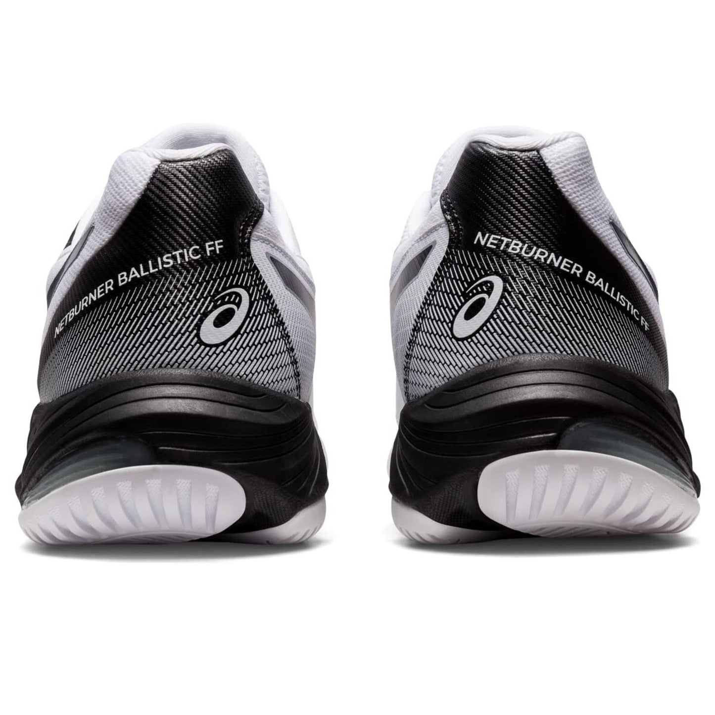 ASICS Men's Netburner Ballistic FlyteFoam 3 Volleyball Shoes, 13 US, White/Black