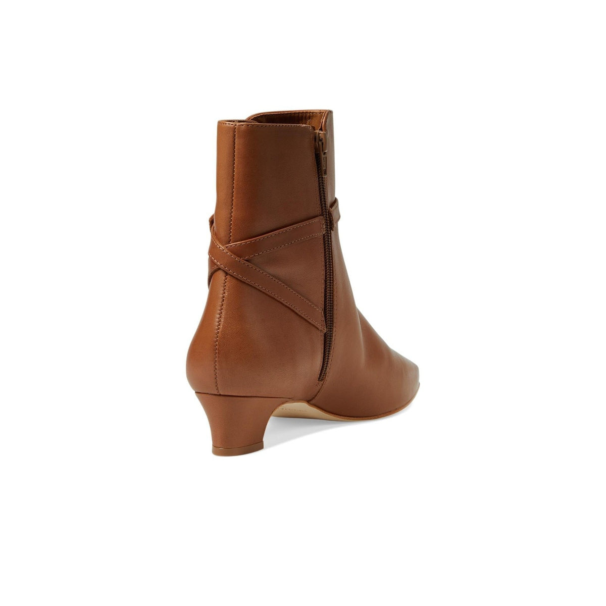 Bernardo Houston Luggage Antique Calf Women's Ankle boot Brown Leather Size 8.5